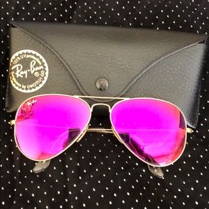 Ray Ban Pink Sunglasses